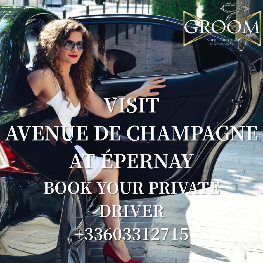 Groom Epernay - Jacuzzi & Champagne Luaran gambar